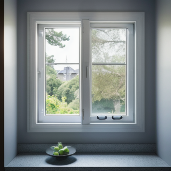 Ventana abatible en cocina