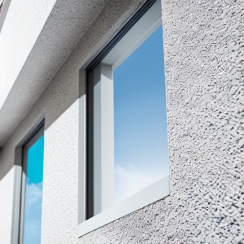 Dos ventanas fijas RPT en exterior