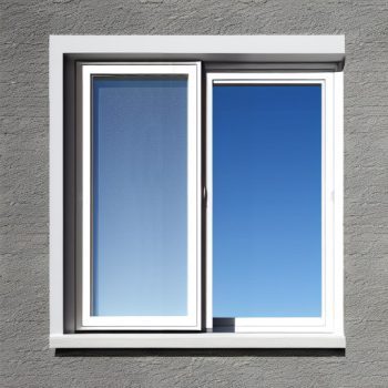Ventana simple de aluminio